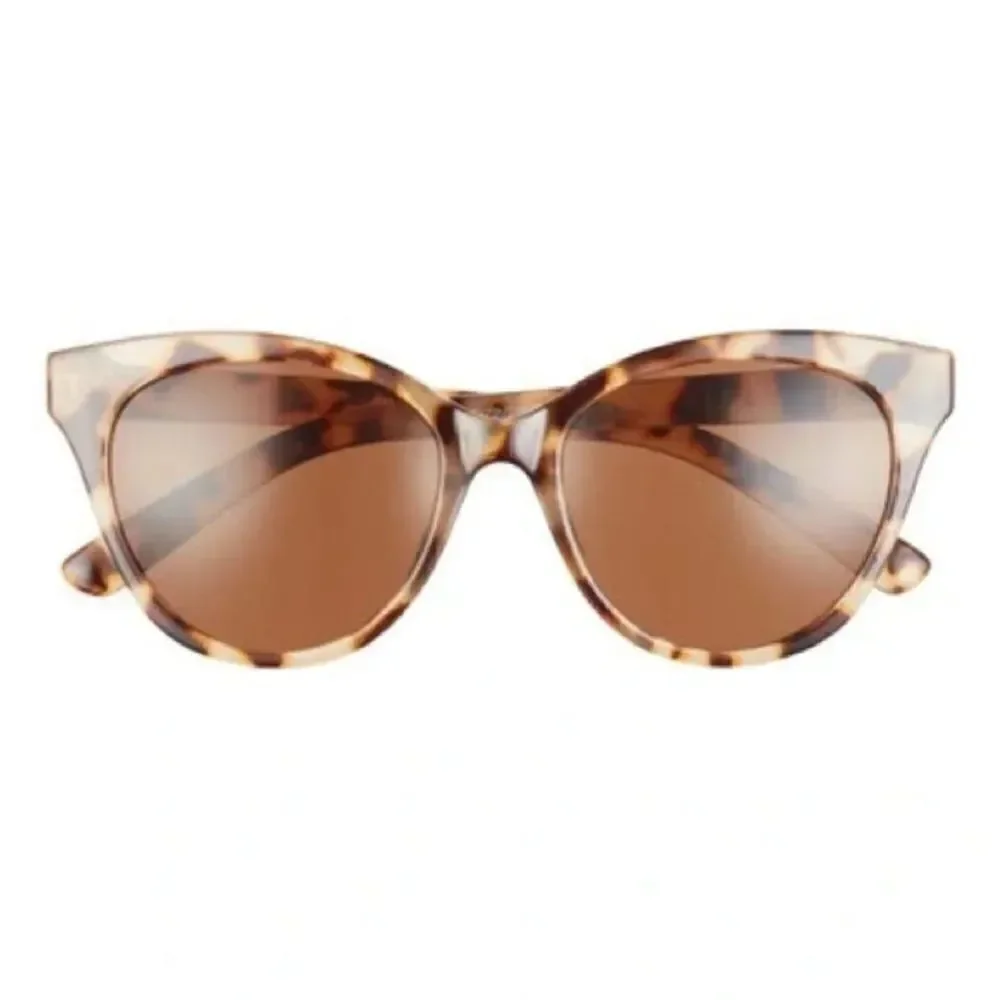 Aire Gravity V2 55mm Cat Eye Sunglasses in Cookie Tortoiseshell/Brown